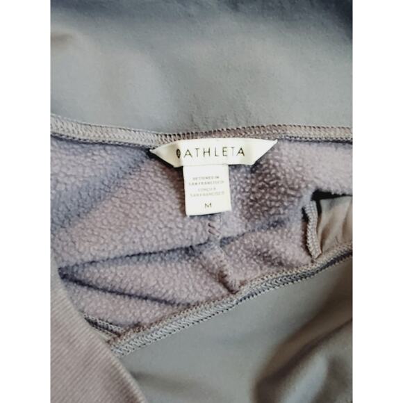 Athleta Retroplush Pants Womens Medium Elastic Waist Sweatpants Straight Leg - Picture 7 of 15